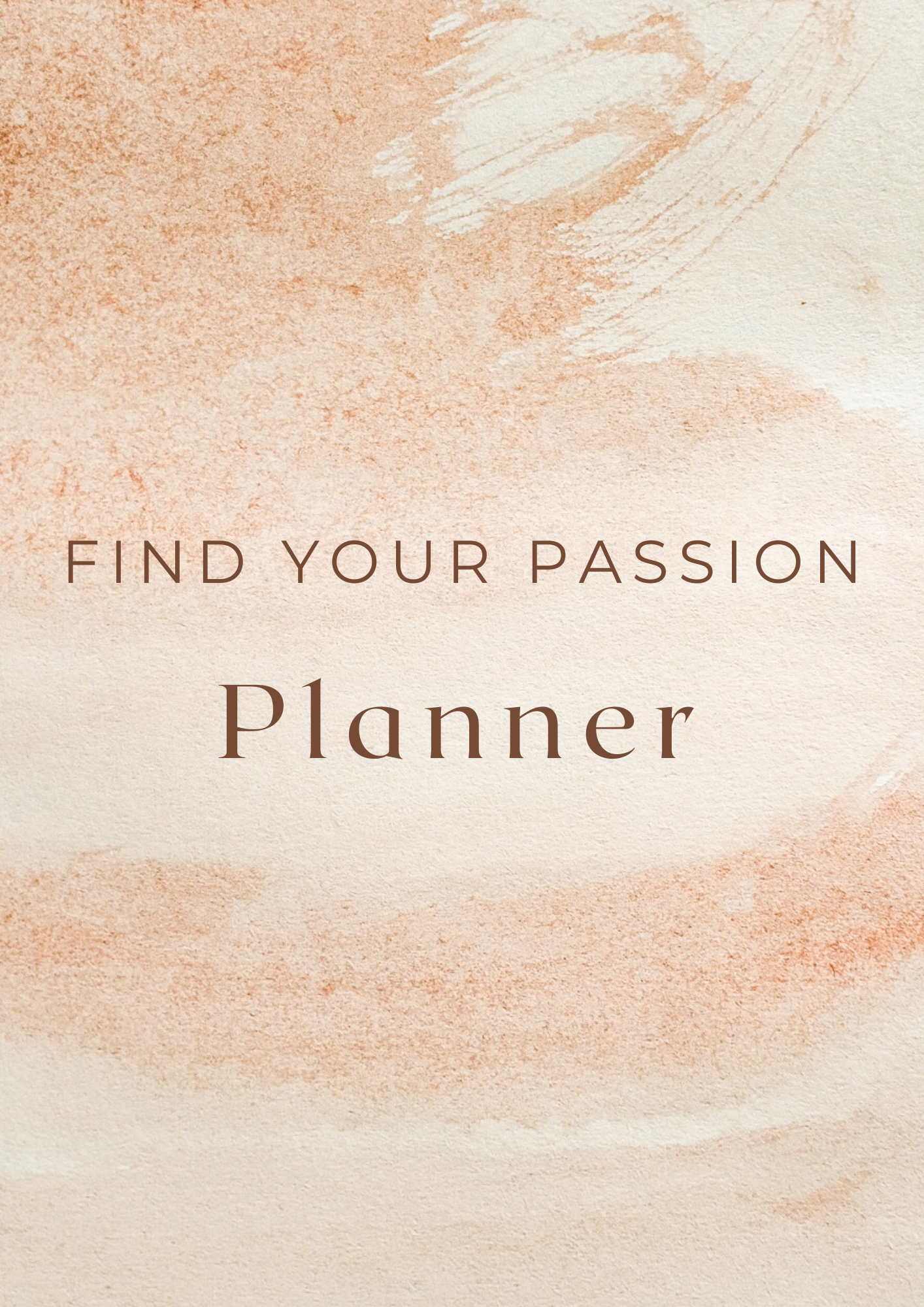 Find Your Passion Planner | Printable Self-Discovery Journal for Finding Purpose & Fulfillment - Chronicle & Conquer