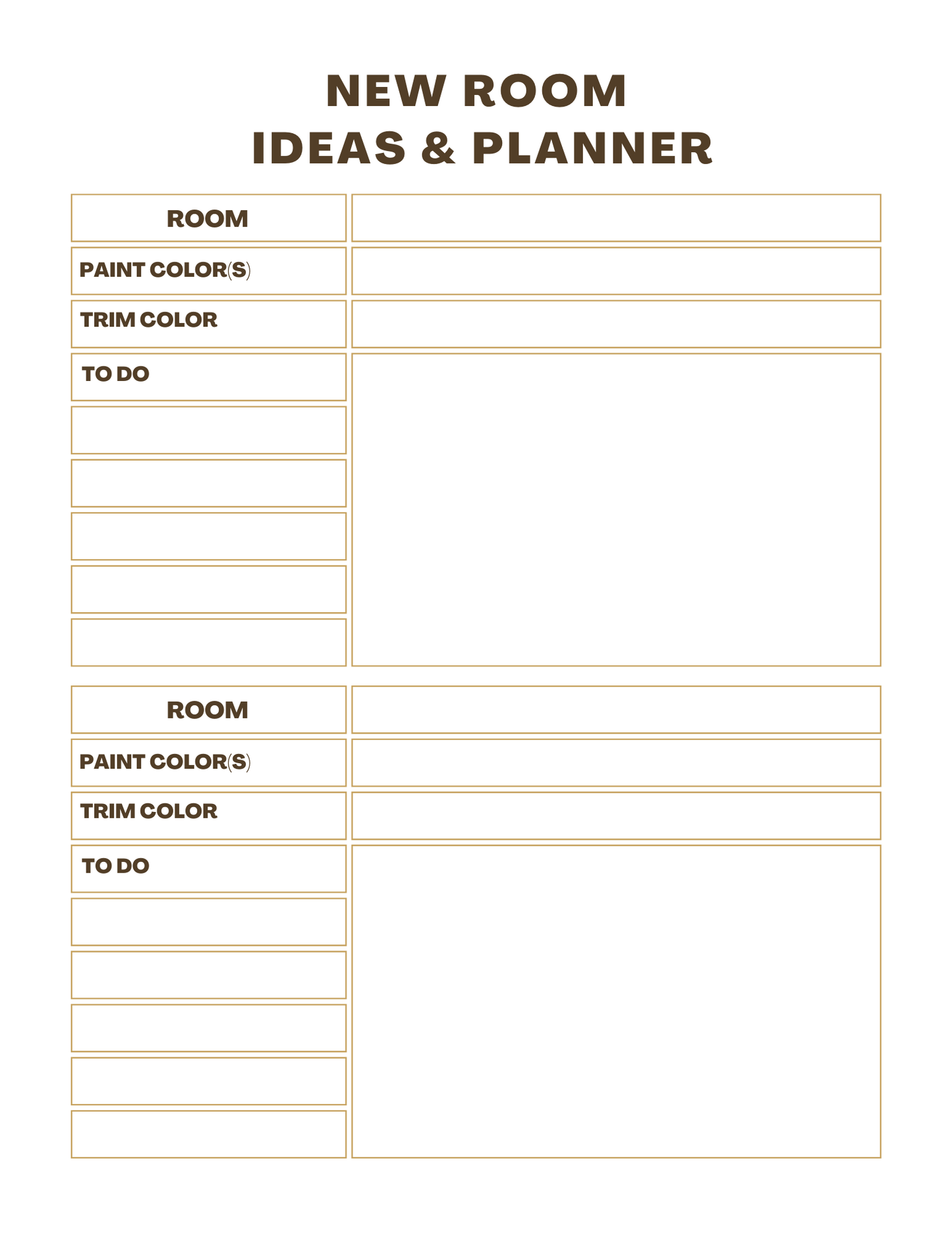 Ultimate Moving Planner | Printable Moving Checklist, Organizer & Timeline - Chronicle & Conquer