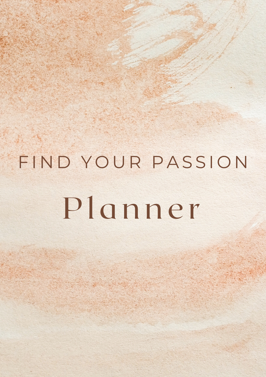 Find Your Passion Planner | Printable Self-Discovery Journal for Finding Purpose & Fulfillment - Chronicle & Conquer