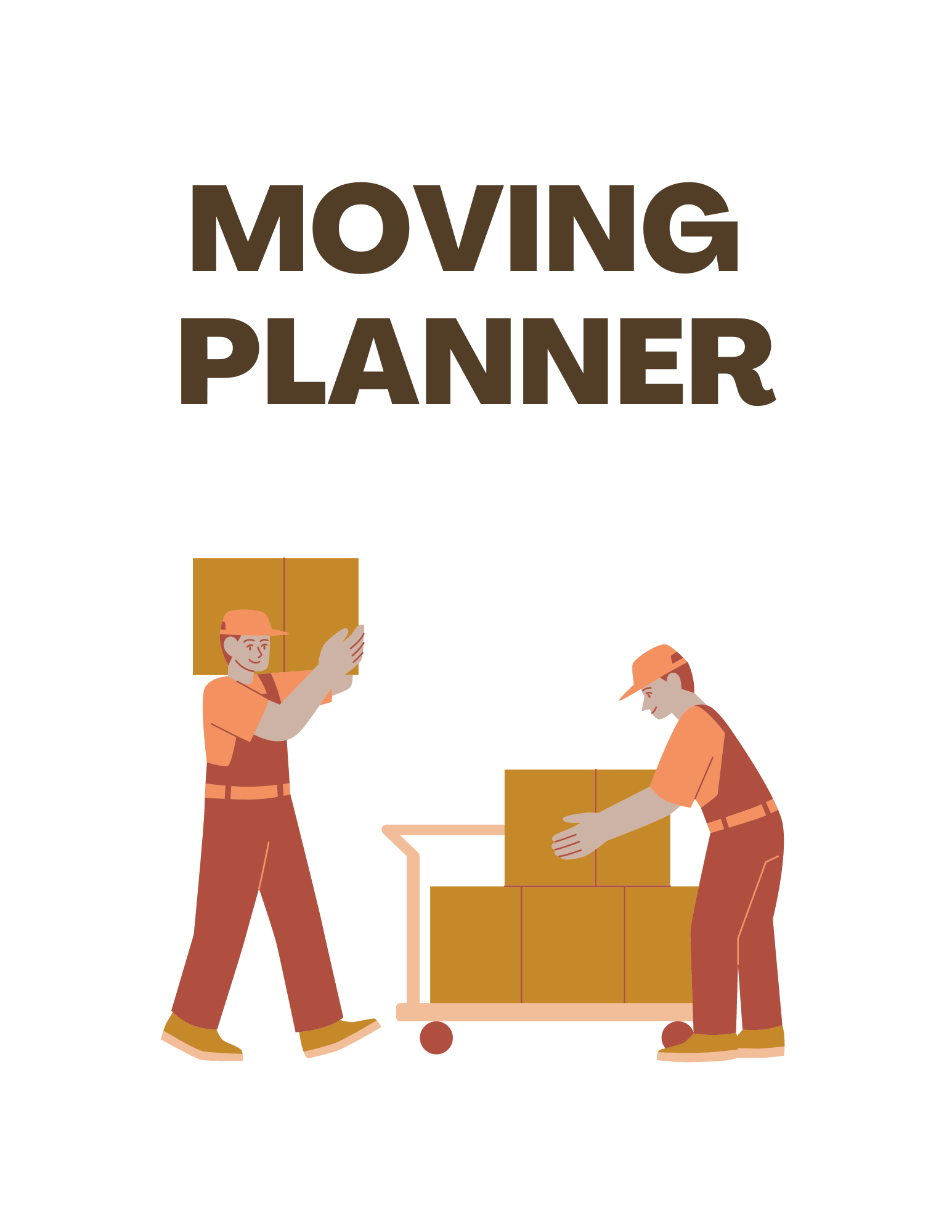 Ultimate Moving Planner | Printable Moving Checklist, Organizer & Timeline - Chronicle & Conquer