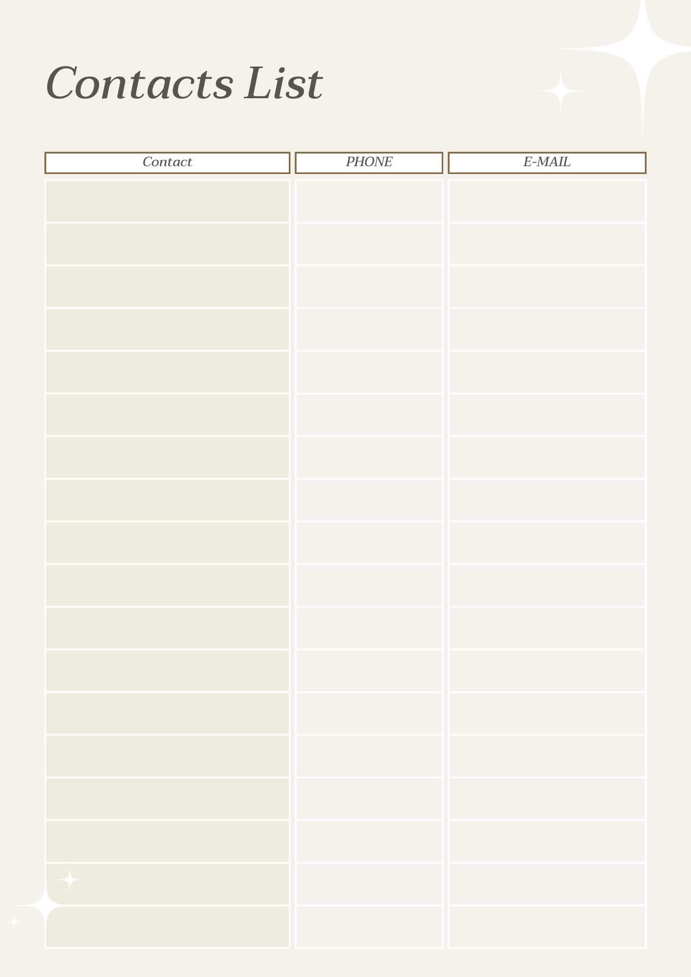 Back-to-School Printable Planner for Tasks & Assignments - Chronicle & Conquer