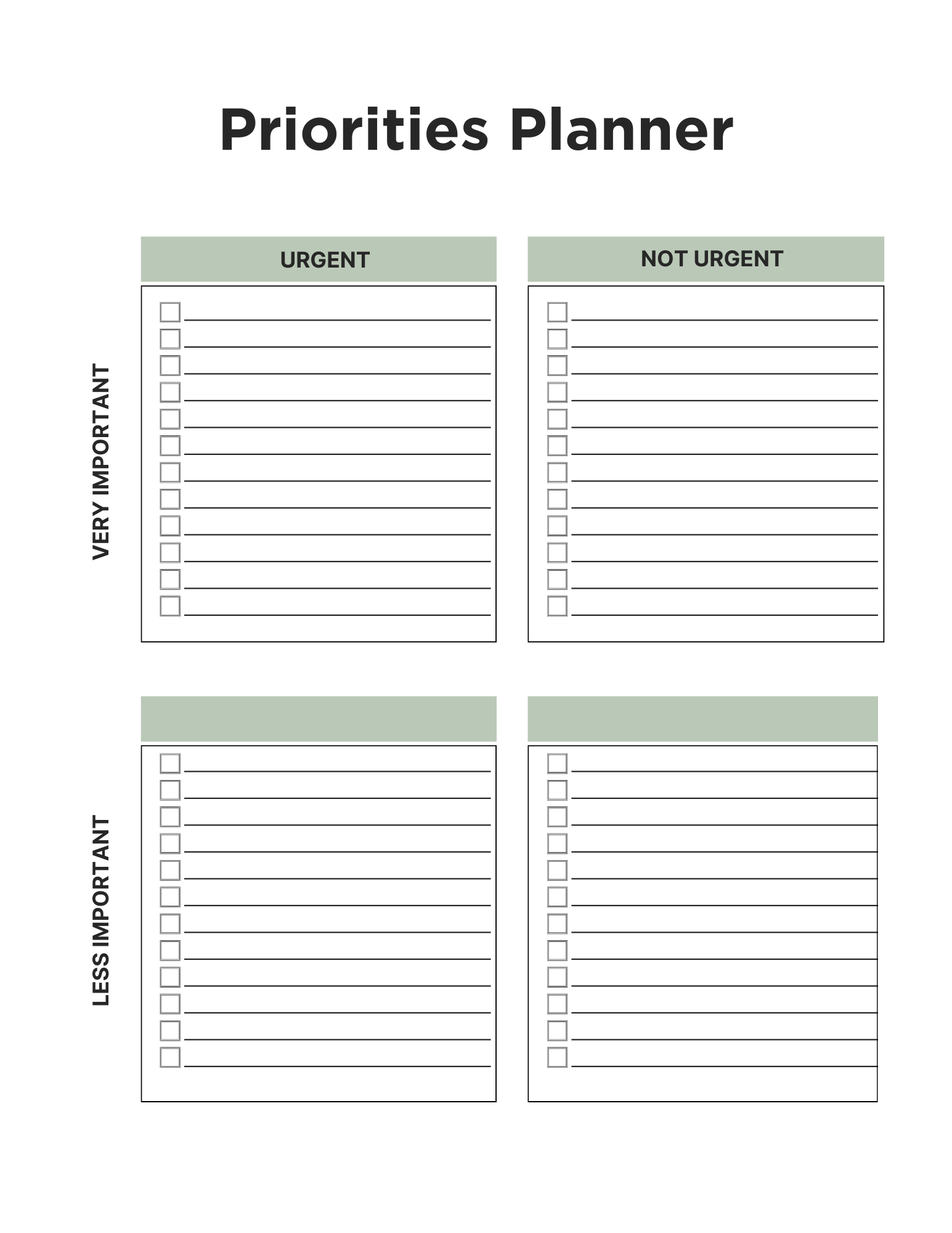 Side Hustle Planner | Printable Thoughts Organizer for Entrepreneurs - Chronicle & Conquer