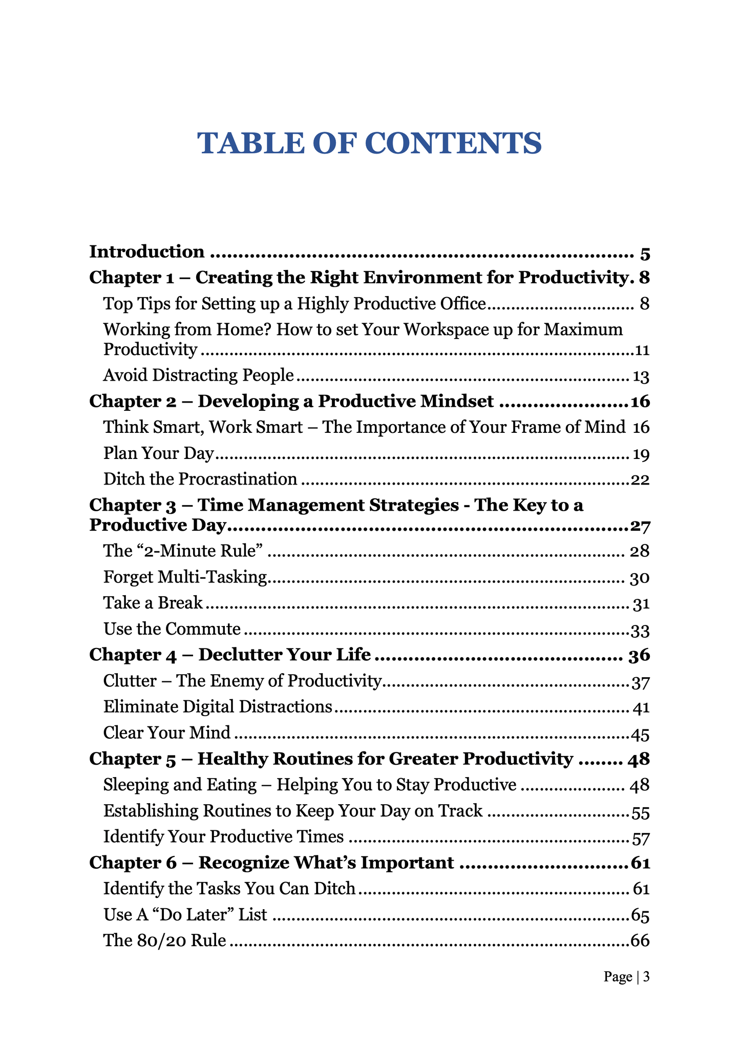 Peak Productivity Blueprint eBook | Digital Guide to Boost Focus, Time Management & Efficiency - Chronicle & Conquer